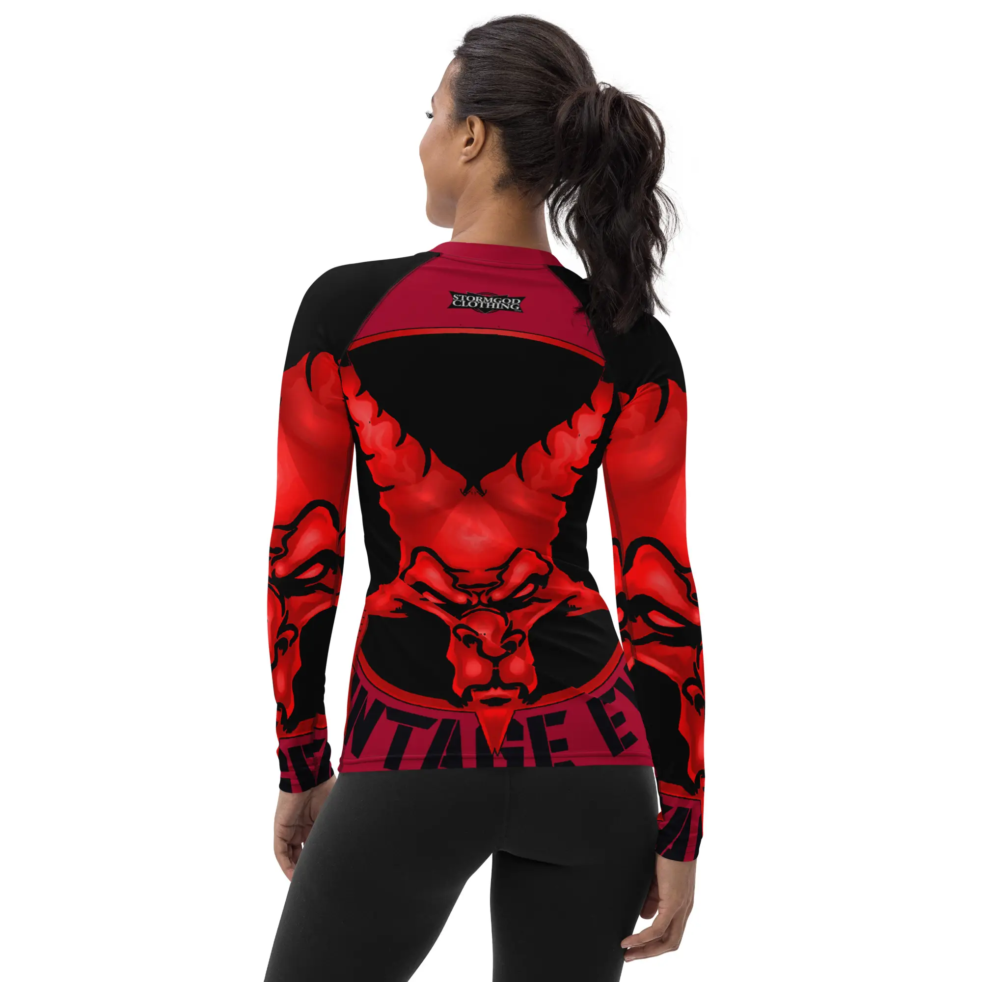 vintageevil spirit board ! women's rash guard