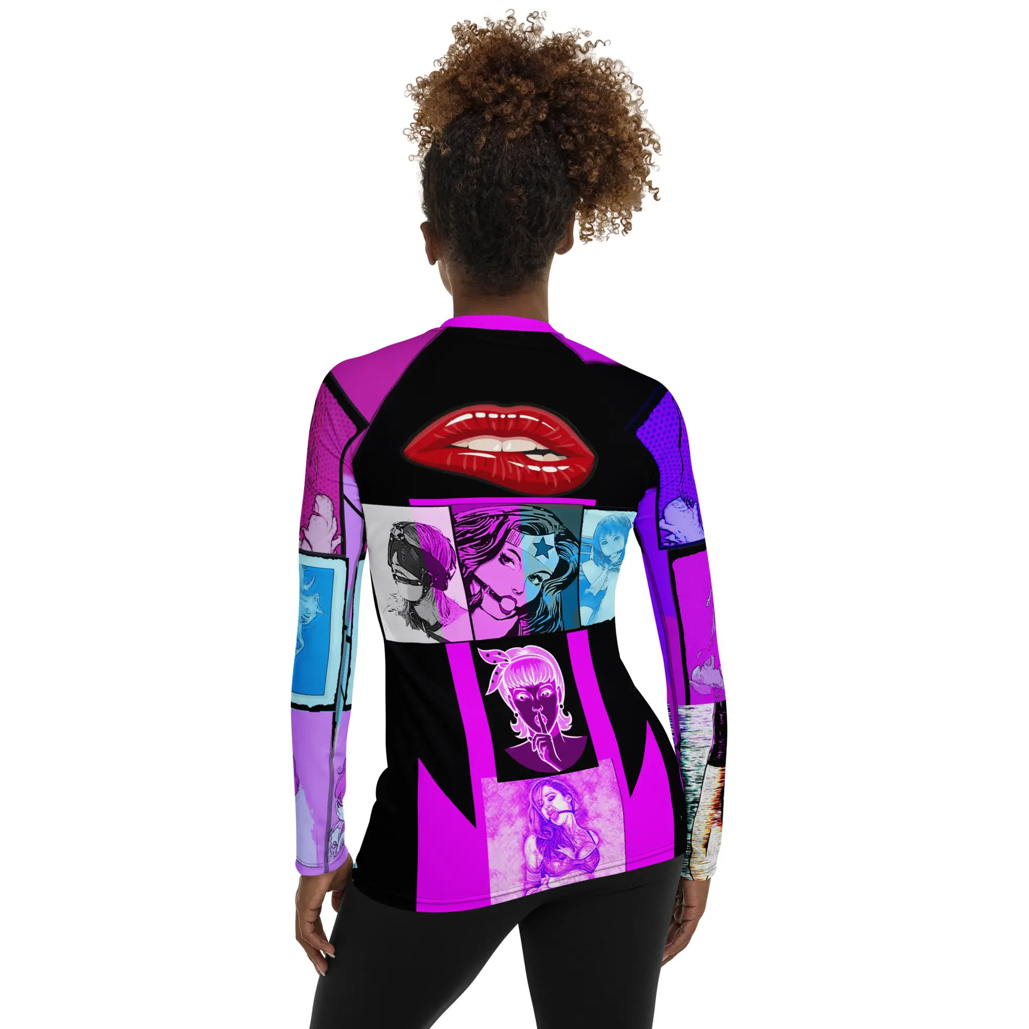 savage ! women's rash guard