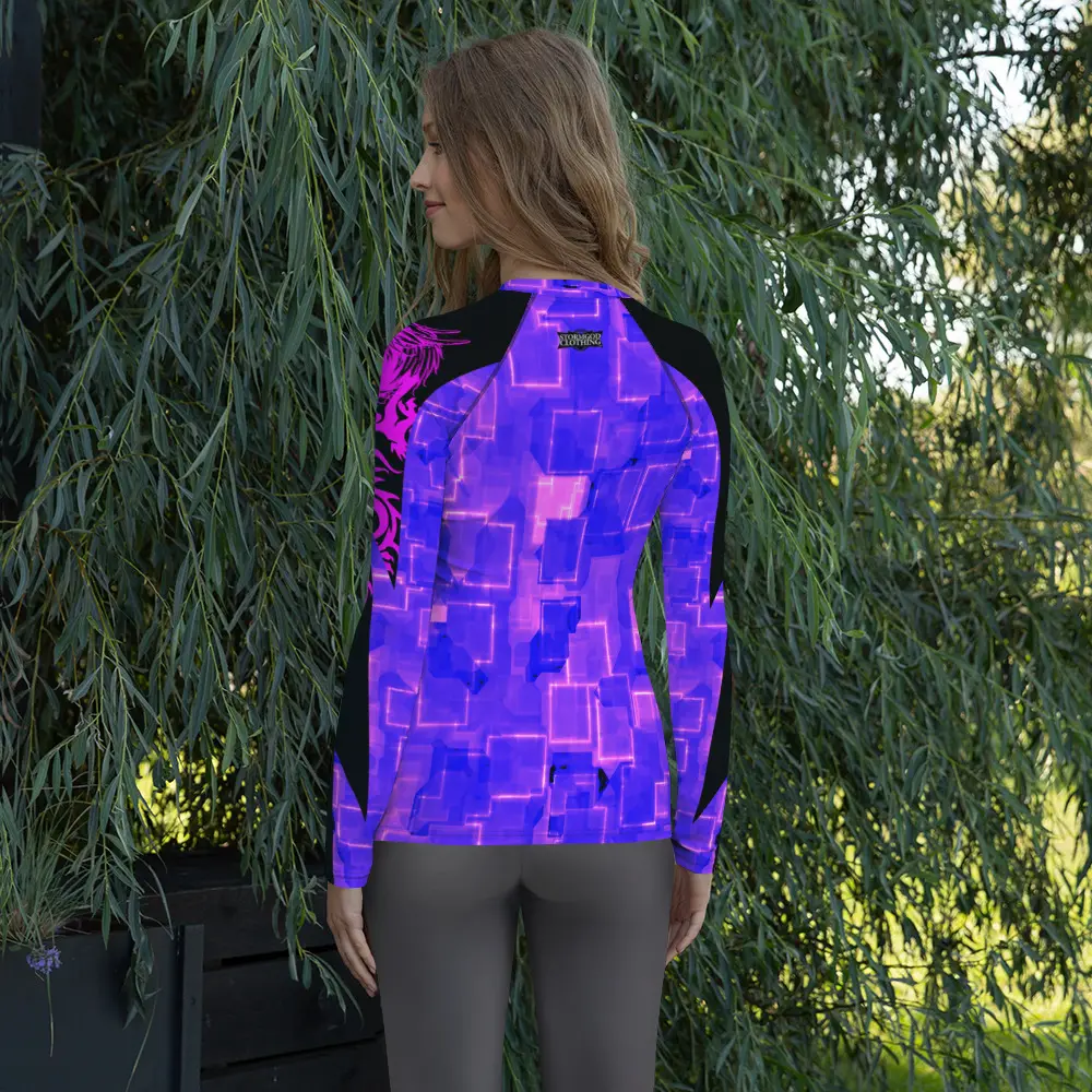 techo dragon ! women's rash guard